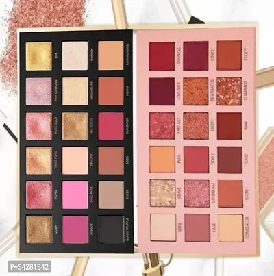 Nude Eye Shadow Palette and Rose Gold (18+18 colors) 36 g (Multicolor)-thumb0