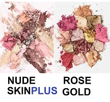 Nude Eye Shadow Palette and Rose Gold 36 g (Multicolor-01)-thumb1