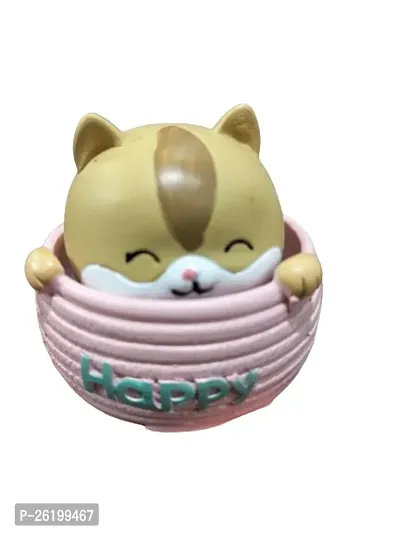 Stylish Bobblehead Cute Kitty For Car Dashboard And Office Desk