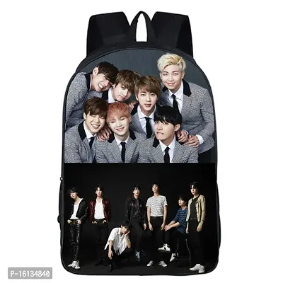 BTS | BTS ARMY BACKPACK |School bag |Backpack/ Casual Simple College School Bag  Tuition Girls Backpack With Special BTS Print for BTS Lovers
