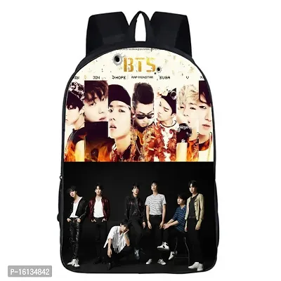 BTS | BTS ARMY BACKPACK |School bag |Backpack/ Casual Simple College School Bag  Tuition Girls Backpack With Special BTS Print for BTS Lovers