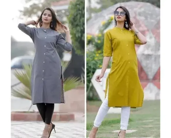 Stylish Women Kurta Pack of 2