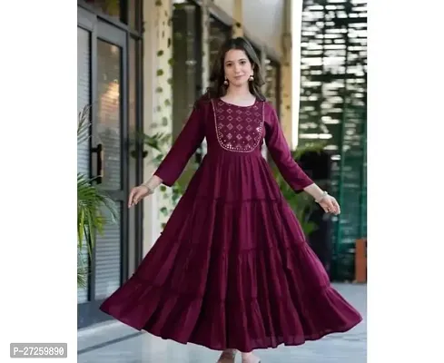 Stylish Women Cotton Kurta-thumb0