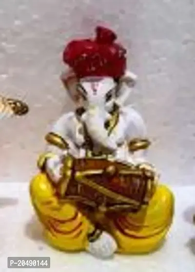 Lord Ganesha Ganesh Ganpati Hindu Figurine Show Peace Murti Idol Statue