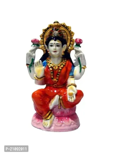 MATA Saraswati Murti/Idol Decorative Showpiece - (Multicolor)-thumb0