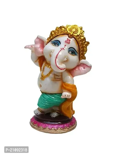 Bal Ganesha Statue,Ganesha Home Puja  Office Pooja, Home Decor, Office Mandir, Study Table  Gift-thumb0