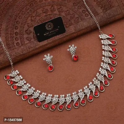 New Silver Palated Jewellery Set-thumb0