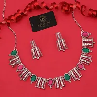 New Traditional Brass Jewellery Set For Women-thumb1