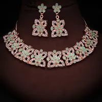 New  Rose Gold  Traditional Fashion Jewellery Set  for Women  Girls.-thumb3