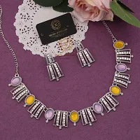 New   Exclusive Silver Traditional Necklace for Women-thumb3