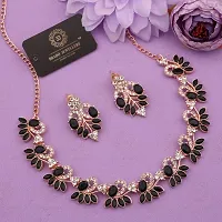 New Rose Gold Palated Jewellery Set-thumb2