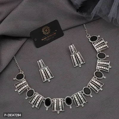 New Traditional Brass Jewellery Set For Women-thumb0