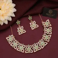 New  Rose Gold  Traditional Fashion Jewellery Set  for Women  Girls.-thumb1