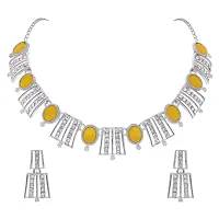 New Traditional Brass Jewellery Set For Women-thumb1