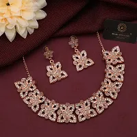 New  Rose Gold  Traditional Fashion Jewellery Set  for Women  Girls.-thumb1