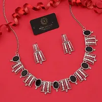 New   Exclusive Silver Traditional Necklace for Women-thumb1