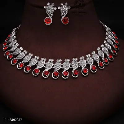 New Silver Palated Jewellery Set