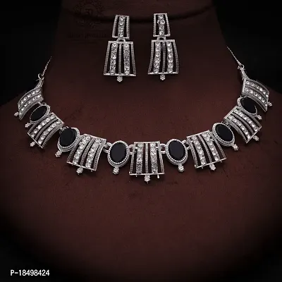 New   Exclusive Silver Traditional Necklace for Women-thumb4