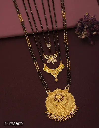 New Stylish Pack Of 4 Combo Women Mangalsutra Set