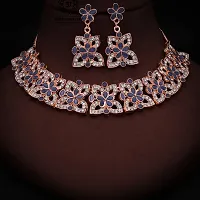New  Rose Gold  Traditional Fashion Jewellery Set  for Women  Girls.-thumb3