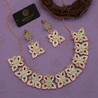 New  Rose Gold  Traditional Fashion Jewellery Set  for Women  Girls.-thumb2