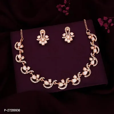 Stylish Golden Brass Beads Jewellery Set For Women-thumb0