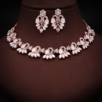 New Rose Gold Palated Jewellery Set-thumb3