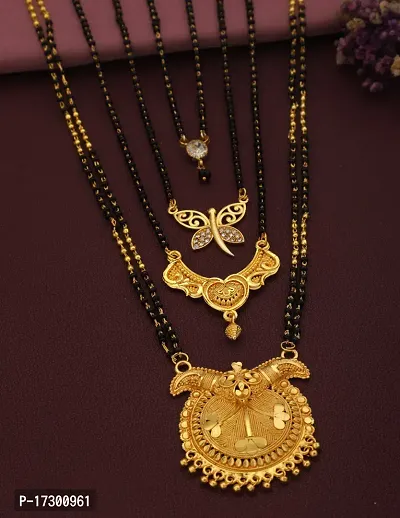 New Stylish Pack Of 4 Combo Women Mangalsutra Set