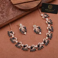 New Rose Gold Palated Jewellery Set-thumb2