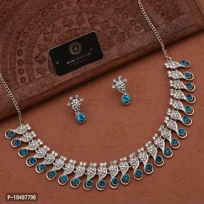 New Silver Palated Jewellery Set-thumb0