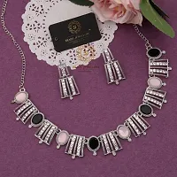 New   Exclusive Silver Traditional Necklace for Women-thumb2