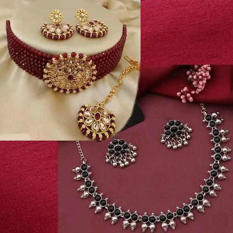 Trendy Traditional Jewellery Set for Women Pack of 2