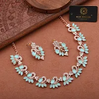 New Rose Gold Palated Jewellery Set-thumb2