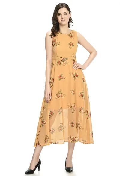 Elegant Georgette Front Open Kurta For Women