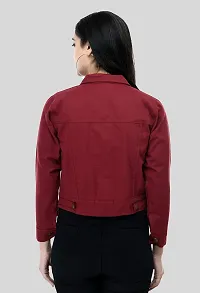 Shiva Trends Women's Solid Full Sleeve Regular Jacket-thumb3
