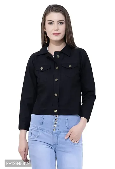 Shiva Trends Women's Solid Full Sleeve Regular Jacket