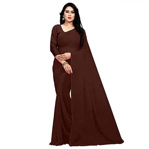 Must Have Georgette Saree with Blouse piece 