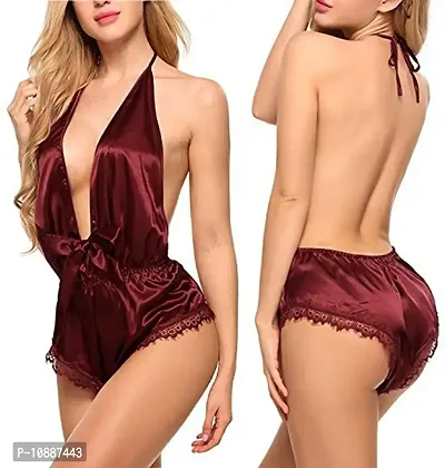Buy Soku Shopee Women's Sexy Bra and Skirt Lingerie Set Babydoll