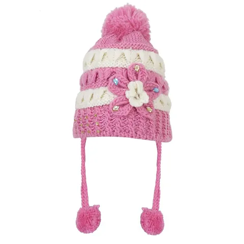 GuSo Fancy Beautifully wooven Expandable Very Soft Beanie Winter Hat Scarf Set Slouchy Warm Snow Knit Skull Woolen Cap