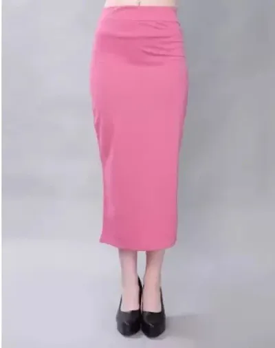 Glamorous Reliable Cotton Stitched Petticoats / Saree Shapewear For Women