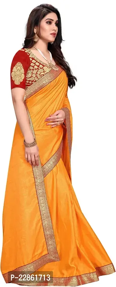 Stylish Chiffon Saree with Blouse piece For Women-thumb4