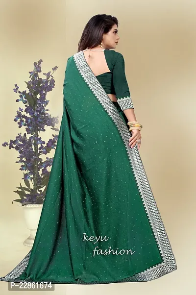Stylish Georgette Saree with Blouse piece For Women-thumb5
