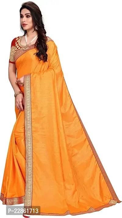 Stylish Chiffon Saree with Blouse piece For Women-thumb5