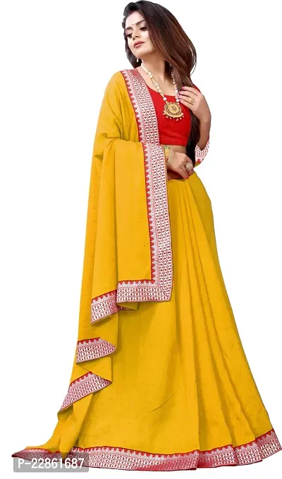 Stylish Georgette Saree with Blouse piece For Women-thumb5