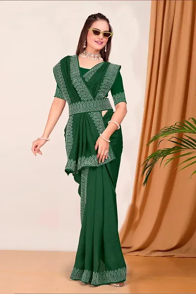 Trendy Art Silk Sarees With Blouse Piece