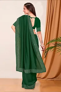 Stylish Georgette Embelished Sarees With Blouse-thumb1