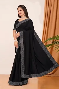 Stylish Georgette Embelished Sarees With Blouse-thumb1