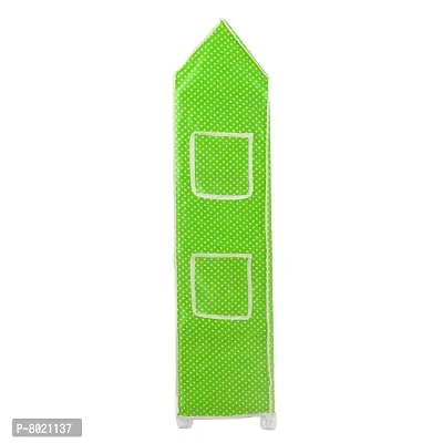 Multipurpose Premium Plastic Baby almirah, Kids Wardrobe, Cloth Organizer, Folding almirah, Toy Box (5 Shelf, Green)-thumb3