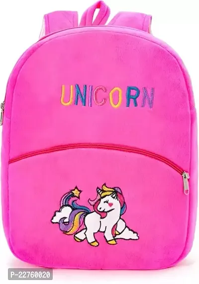 JSRe Unicorn_B Funny Kids School Bag Soft Plush Backpacks Cartoon Boys Girls Baby (2-5 Years)