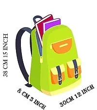 JSRe Red Deer Funny Kids School Bag Soft Plush Backpacks Cartoon Boys Girls Baby (2-5 Years)-thumb2